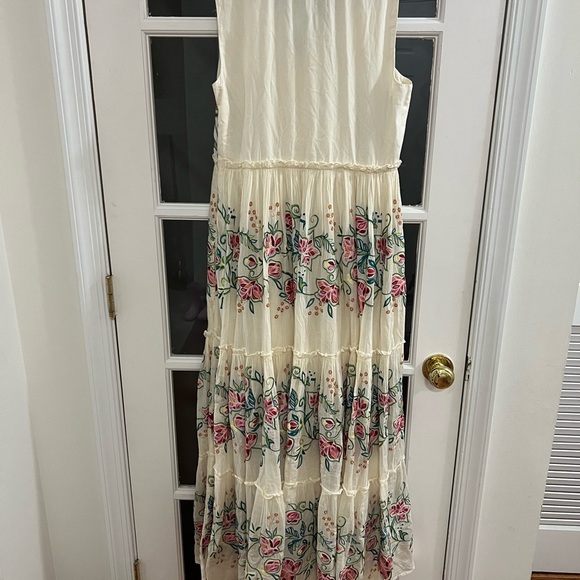 Sundance Marjorie Embroidered Midi Dress - size S - Picture 8 of 10